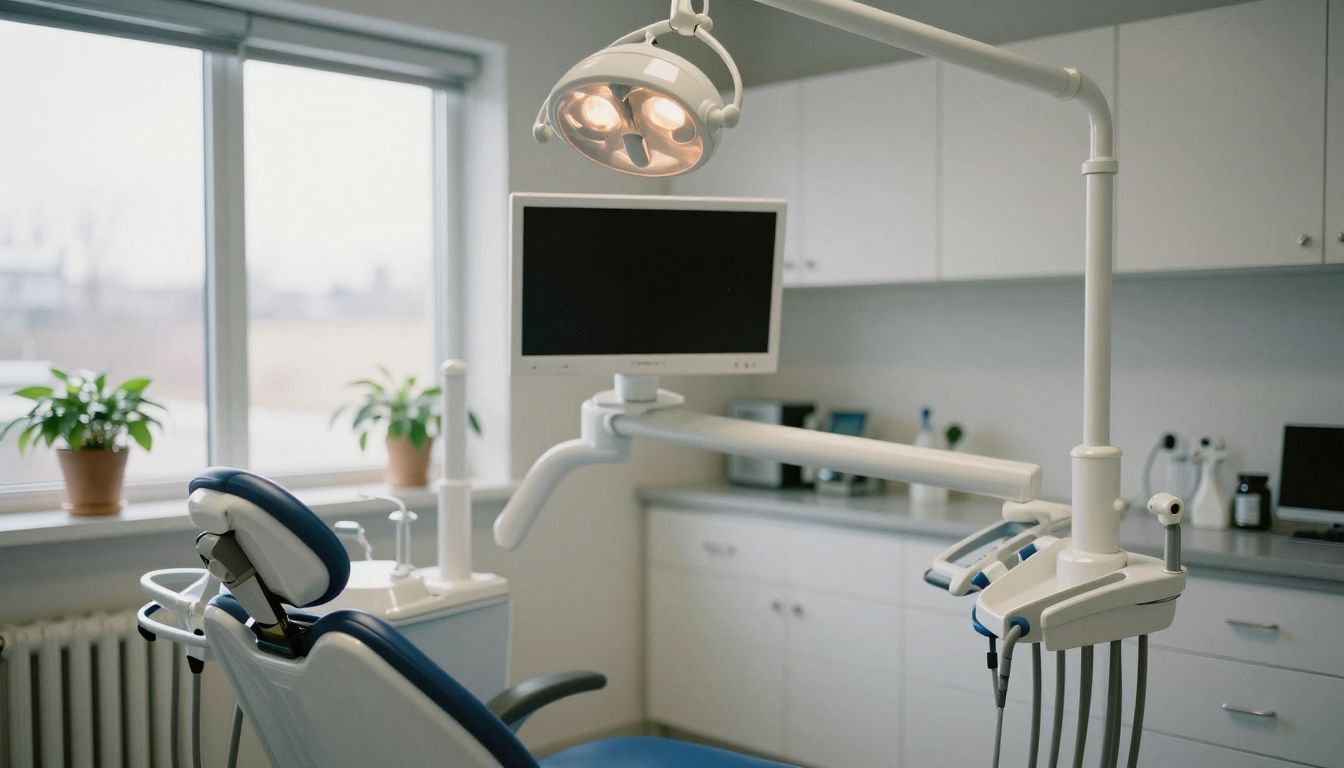 A dental operatory before the first patient